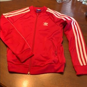 Adidas girls Track/warm up jacket